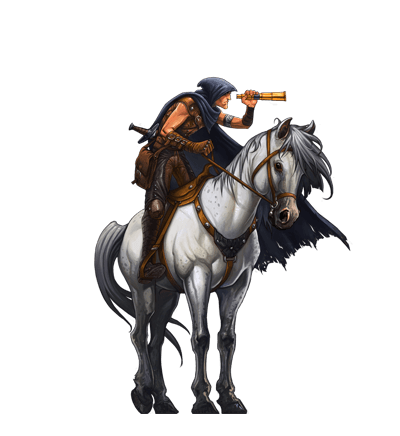 Scout, as drawn in the game
